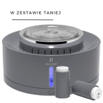 Zestaw fontanna poidełko automatyczne dla kota psa ciche z LED 8 l filtr ELS PET+ filtr (2 szt.) ELS PET  