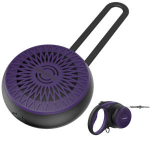 Głośnik Bluetooth do smyczy automatycznej DOGNESS SMART fioletowy