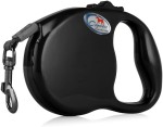 Smycz automatyczna DOGNESS FASHION taśma 4 m (M) do 25 kg czarna 
