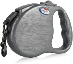 Smycz automatyczna DOGNESS FASHION taśma 3 m (S) do 10 kg stal szczotkowana  