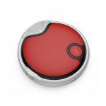 Latarka LED do smyczy automatycznej DOGNESS SMART czerwona